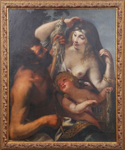 Hercule, Omphale et Cupidon