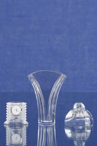 3 pièces en cristal