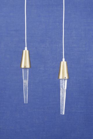Paire de suspensions stalactites