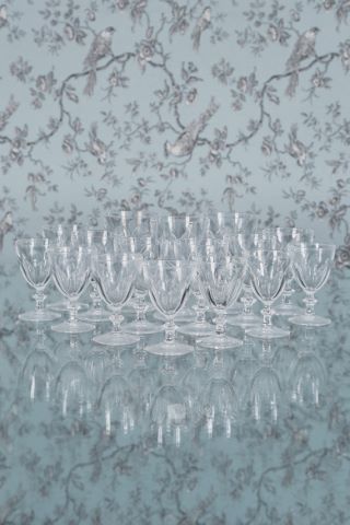 Partie de service de verres [39 pièces]