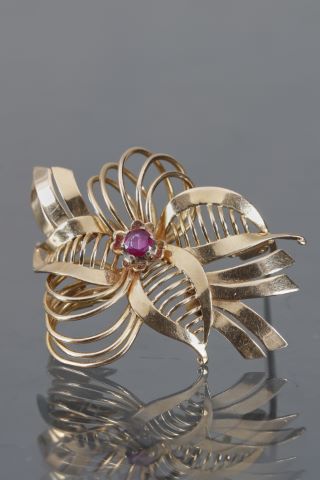 Broche fleur