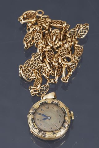 Montre et sa chaîne