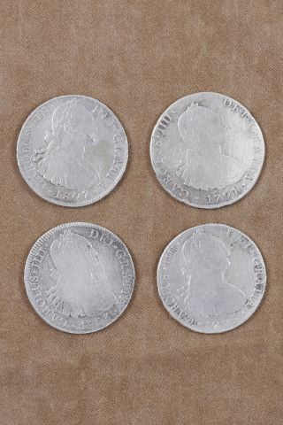 Charles IV (1788-1808) 4 pièces de 8 reales