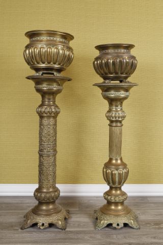 2 colonnes formant sellettes