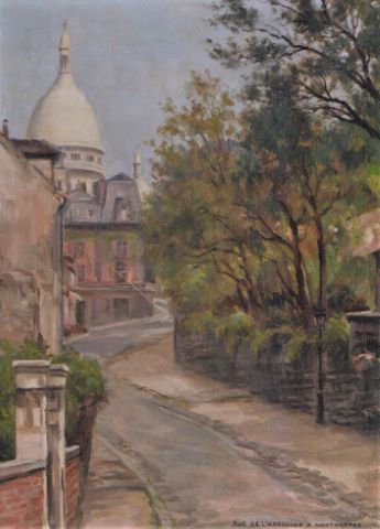 Rue de l’Abreuvoir à Montmartre