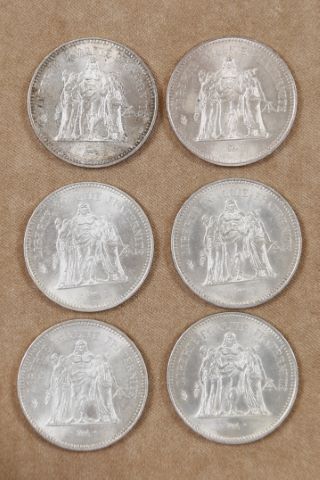 12 pièces de 50 francs Hercule [+2]