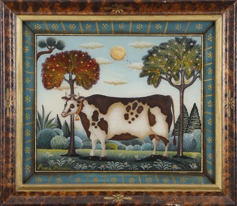 Marie Amalia (née en 1967) La Vache tachetée