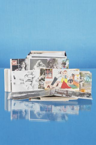 Ensemble de cartes postales
