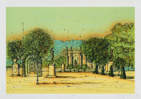 Jean Carzou (1907-2000) Le Parc