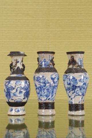 Chine 3 vases