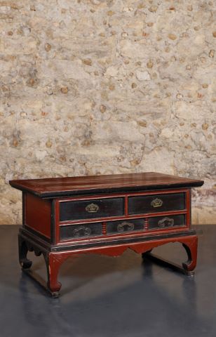 Table basse à 2 tiroirs
