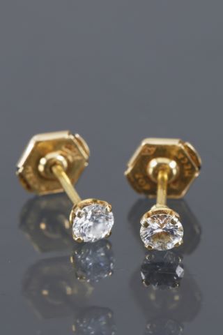 Paire de clous d’oreilles