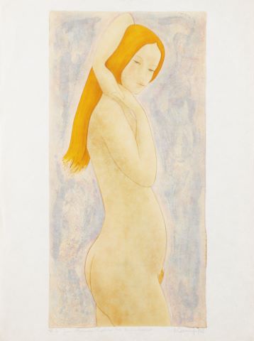 Alain Bonnefoit (né en 1937) Nu féminin