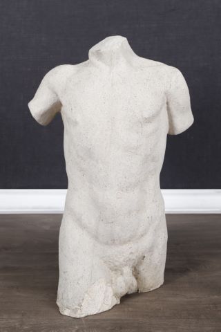 Buste d’homme à l’échelle 1