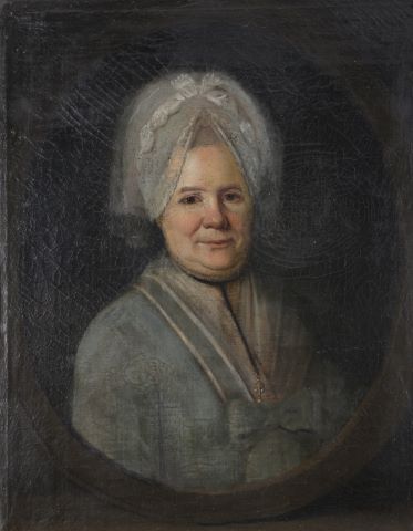 Portrait de dame à la coiffe