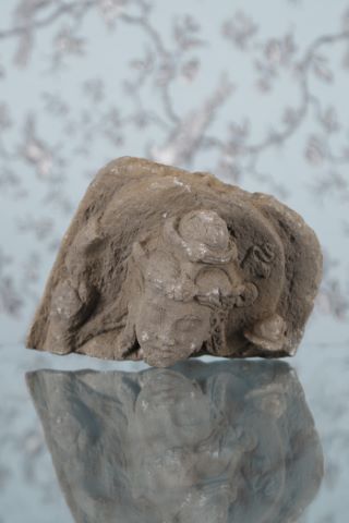 Indonésie, Java, Royaume de Majapahit Tête...