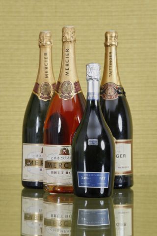 3 magnums et 1 bouteilles