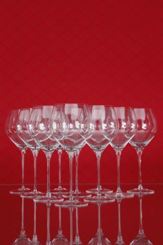 10 verres à vin rouge de Bourgogne Grand Cru, collection…