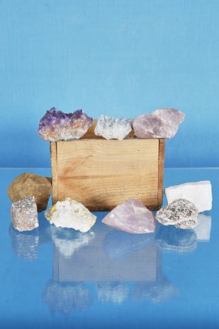 Ensemble de minéraux [environ 40]
