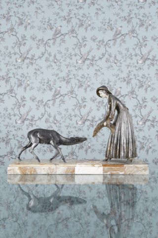 Femme à la biche