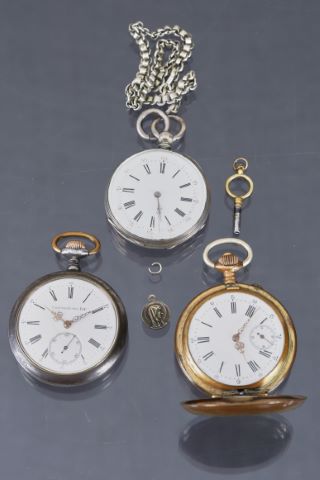 3 montres de poche