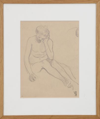 Étude de femme nue