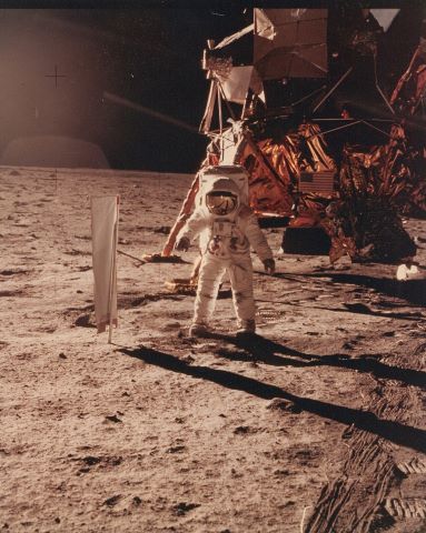 NASA - Neil Armstrong (1930-2012) Buzz Aldrin...