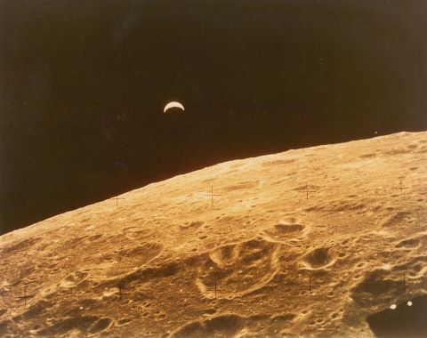 Lever de Terre depuis l’horizon lunaire, Apollo 12