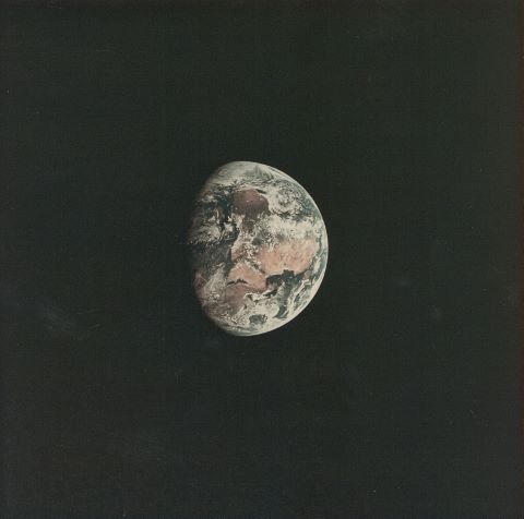 La Terre, vue sur l'Afrique et l'Océan Indien, Apollo 10