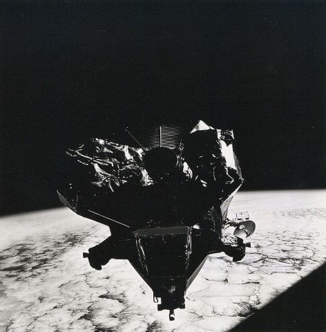 Le Module lunaire Spider, Apollo 9 [2 clichés]