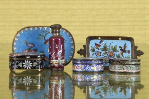 Ensemble d’objets émaillés