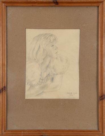 Profil de jeune fille