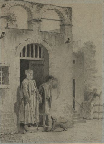 Alexandre Bida (1813-1895) 2 illustrations...