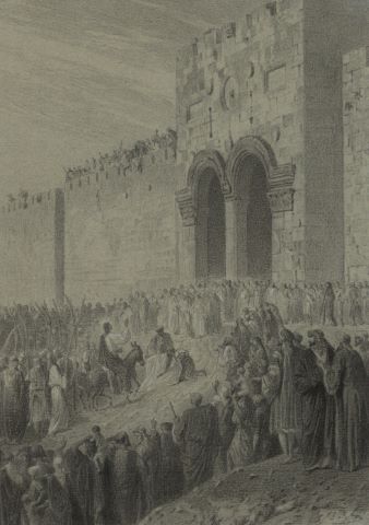 L’Entrée triomphale du Christ à Jerusalem
