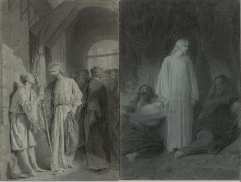 Le Sommeil des disciples & L’Homme aveugle de naissance [2…