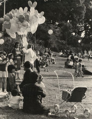 8 photos argentiques anciennes figurant des vues d’Argentine