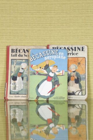 3 albums de Bécassine