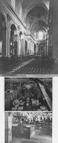 Environ 20 tirages photographiques anciens figurant des vues de Paris…