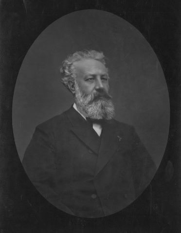 D’après Étienne Carjat Portrait de Jules Verne