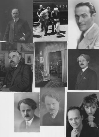 Environ 100 photos de personnalités de la première moitié du…