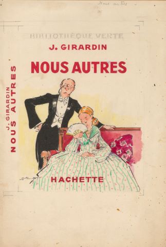 Nous autres de J. Girardin, maquette de couverture