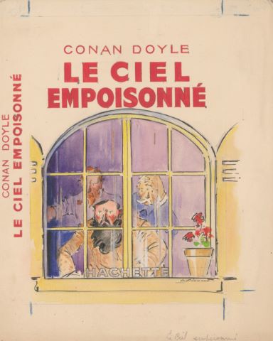Le Ciel empoisonné de Conan Doyle, maquette de couverture