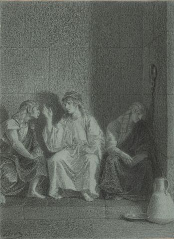 Alexandre Bida (1813-1895) Joseph l’échanson...