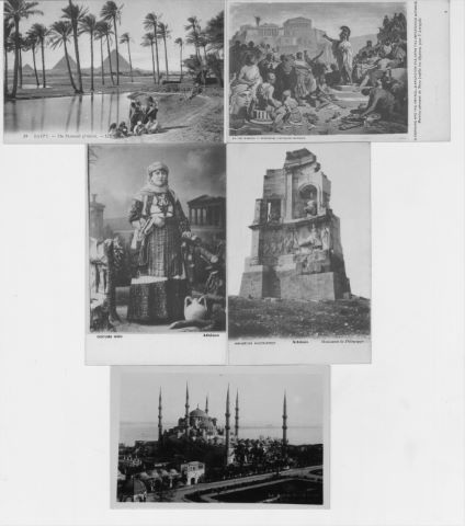 Important ensemble de cartes postales anciennes