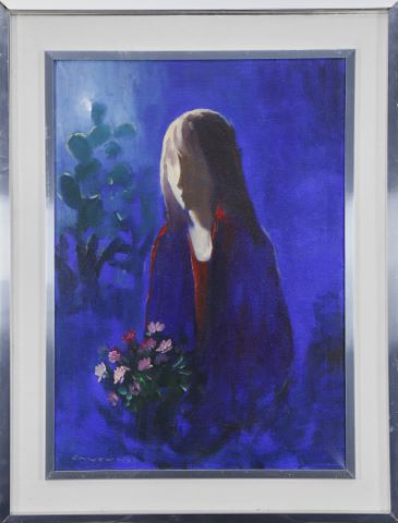 Eliano Fantuzzi (1909-1987) Portait de femme
