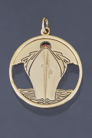 Pendentif Paquebot Normandie