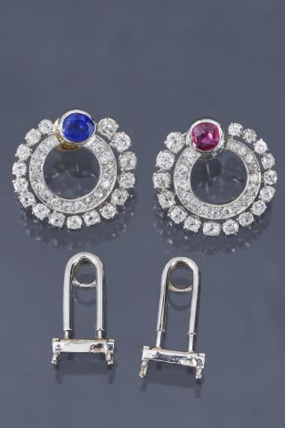 Paire de boucles d’oreillles