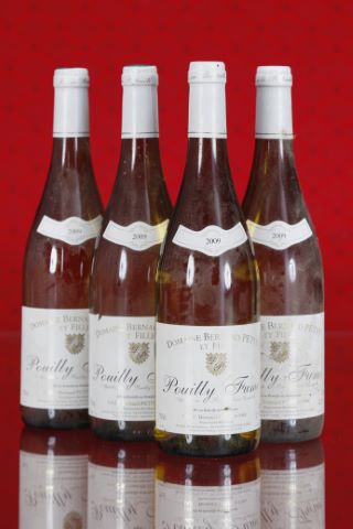 4 bouteilles de Pouilly Fumé