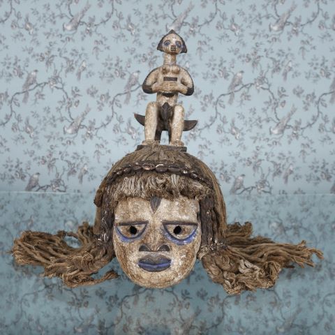 Nigéria, Yorouba Masque cimier Gèlèdé
