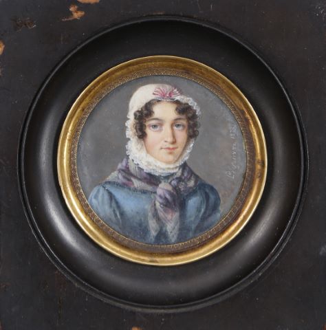 Legenvre (XVIII-XIXe siècles) Portrait d’une dame...